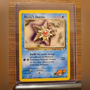 Misty's Staryu Gym Heroes Trading Card 90/132